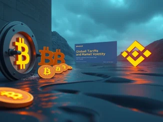 Garrett Jin's $760 million Bitcoin transfer to Binance amid global tariff news shaking cryptocurrency markets.