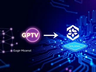 GPTVerse $GPTV token migration to the Solana blockchain for improved speed and lower fees.