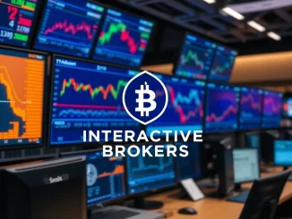 Interactive Brokers launches nano Bitcoin and Ethereum futures trading on its financial platform.