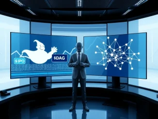 Analyst comparing IPO Genie and BlockDAG crypto presale data for the 2026 bull run.