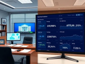 Kalshi prediction markets analysis showing accuracy matching Federal Reserve interest rate forecasts