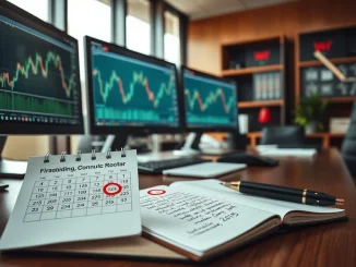 Essential financial events calendar showing key economic indicators and Federal Reserve speeches this week