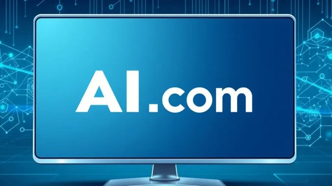 Kris Marszalek's historic $70 million AI.com domain purchase for Crypto.com's AI expansion.