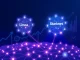 Illustration of Linea and Starknet Layer-2 networks leading in social dominance and engagement metrics.