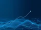 Analytical graphic representing blockchain network growth and cryptocurrency investment trends for long-term portfolios.