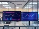 Modern crypto exchange interface blending cryptocurrency and traditional finance data on professional trading screens.