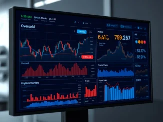 Cryptocurrency market analysis dashboard showing oversold indicators and DeFi metrics for February 2026 investment opportunities