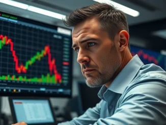 Veteran trader Peter Brandt analyzing Bitcoin price charts as BTC sell-off deepens.