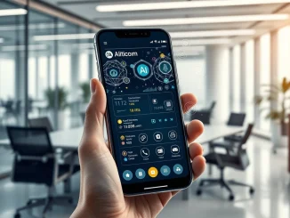 Pundi AI and LF Wallet transform a smartphone crypto wallet into an AI operating hub interface.