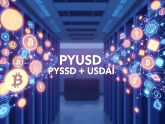 PYUSD stablecoin market cap surges $150M after USDAI AI financing program integration for developer liquidity.