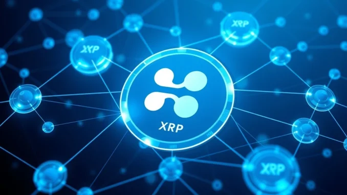 Visualization of the decentralized XRP Ledger network and its consensus mechanism.