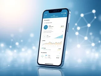 SaharaAI Sorin waitlist opens for new decentralized AI investment app interface on smartphone.
