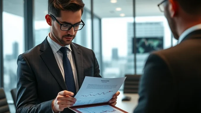 Analyst reviewing new SEC stablecoin rules for broker-dealer capital calculations on a digital tablet.