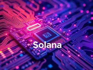 Solana AI agent hackathon announcement with $100K prize pool as SOL cryptocurrency holds key level.