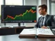 Financial analyst reviewing stable growth chart for Strategy Stretch preferred shares with 11.25% dividend.
