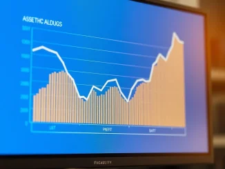 Chart showing Tether's 2025 profit drop alongside soaring U.S. Treasury holdings and USDt supply.