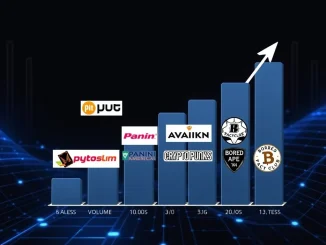 Top 10 NFT performers by 24-hour sales volume chart featuring Flying Tulip PUT and major collections.