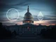Capitol Hill scene illustrating how Trump crypto activity complicates CLARITY Act Senate approval process