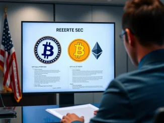 Analysis of Trump Media's Bitcoin and Ethereum ETF refiling with staking rewards for SEC approval.
