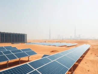 UAE's Bitcoin mining profit from its strategic Citadel partnership in a desert data center.