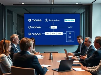 UK FCA stablecoin sandbox testing with four selected fintech firms in a regulatory meeting.