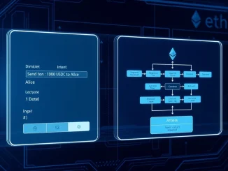 Visualization of Vitalik Buterin's proposed transaction simulation concept for Ethereum and crypto security.