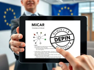 XPIN achieves MiCAR compliance for DePIN networks, a major regulatory milestone in European crypto.