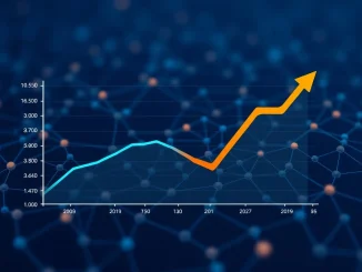 Visualization of declining XRP exchange reserves with on-chain data indicating accumulation.