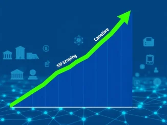 XRP Ledger RWA growth chart surpassing Solana and Polygon in tokenized assets.
