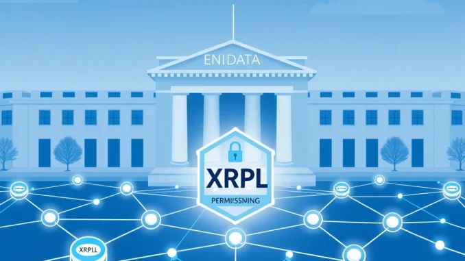 XRPL Permissioned Domains upgrade enables institutional DeFi on the XRP Ledger mainnet.