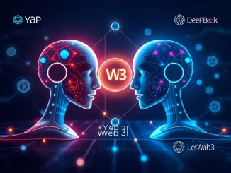 YAP AI and DeepBook AI strategic partnership visual representing Web3 AI collaboration