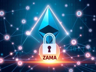 Zama's ZAMA token launch on Ethereum using encrypted auction technology to secure $121 million.