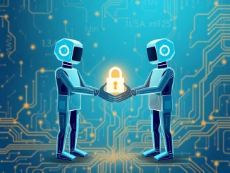 Illustration of Zero Knowledge Proof technology enabling secure data verification without revealing sensitive information