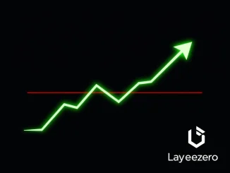 ZRO cryptocurrency price chart breaking through the $1.72 resistance level, signaling a potential bullish trend for LayerZero.