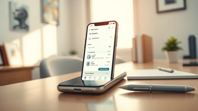 AI agent interface for autonomous shopping, representing the shift from traditional internet ads to agentic commerce.