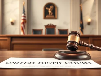 Federal courtroom setting for Anthropic Pentagon AI national security lawsuit hearing