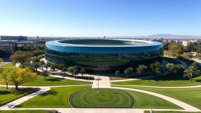 Apple Park campus in Cupertino where WWDC 2026 will feature AI advancements