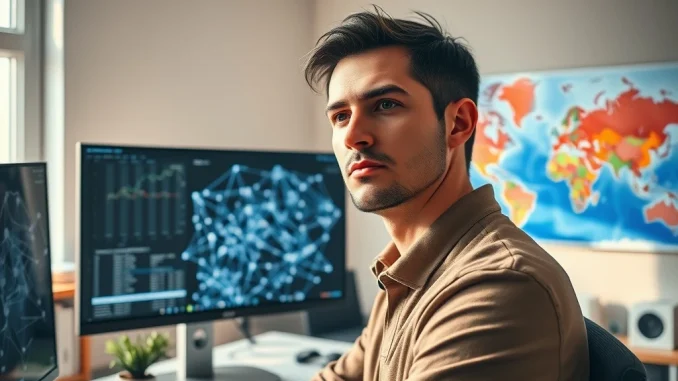 Web3 gaming developer analyzing blockchain technology and game development in 2026