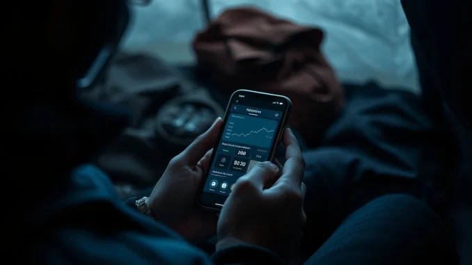 Balaji Srinivasan calls for cryptocurrency tools for refugees using a smartphone.