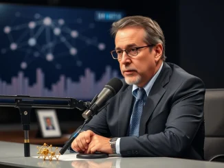 Former CFTC Chairman Chris Giancarlo discusses urgent need for crypto regulatory clarity for US banks on podcast.