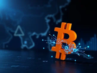 Analysis of Bitcoin price prediction for 2026 and AI cryptocurrency launch amid South Korean trading halt.