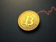 Bitcoin symbol during market analysis with key price levels highlighted for investors.