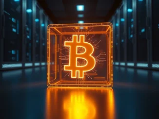 Bitcoin BIP-360 quantum security concept showing digital Merkle tree protection for cryptocurrency