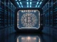 Bitcoin BIP-360 quantum defense upgrade represented as secure cryptographic vault with Merkle tree protection