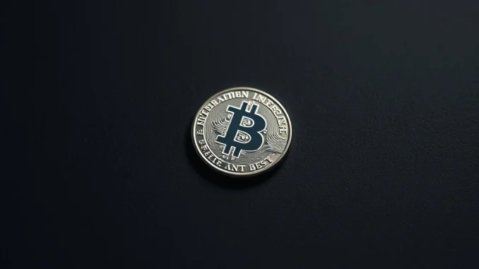 American nickel coin compared to digital Bitcoin symbol representing the viral investment meme.