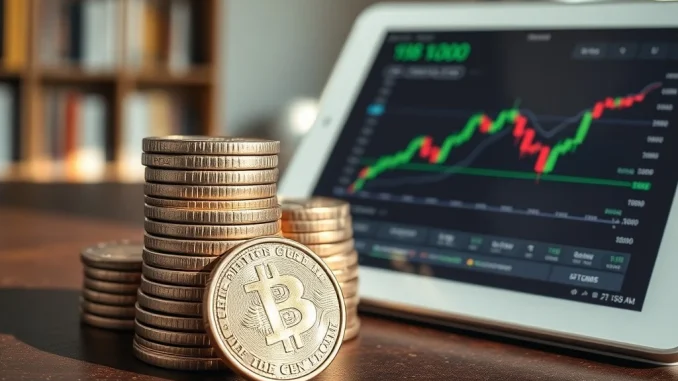 Comparison between physical nickels and Bitcoin investment showing the viral profit strategy analysis
