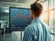 Bitcoin and oil price volatility analysis during March 2026 market crisis showing trading charts and market indicators