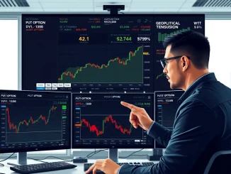Bitcoin options trading data showing increased hedging activity amid market uncertainty in March 2026