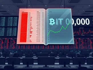 Bitcoin orderbook analysis showing heavy sell-side liquidity threatening the $70,000 support level.