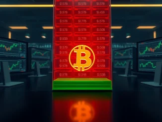 Bitcoin orderbook analysis showing a large sell-side liquidity wall threatening price support at $70,000.